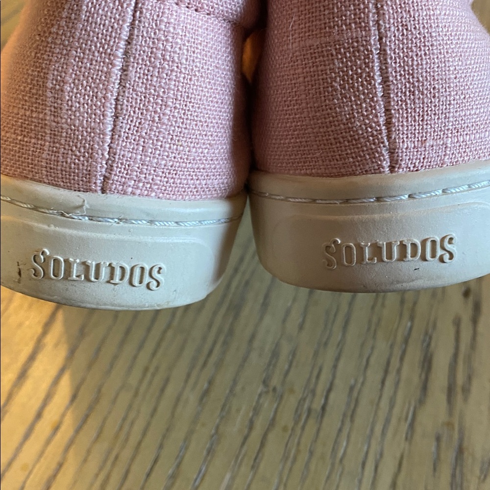 Soludos Llama Alpaca Slip On Sneaker in Dusty Rose - Picture 7 of 11